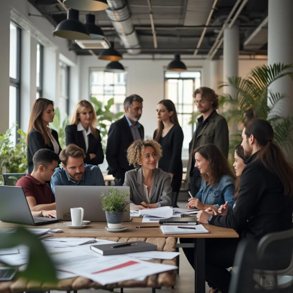 Equipo de ConsejosPro en oficina moderna