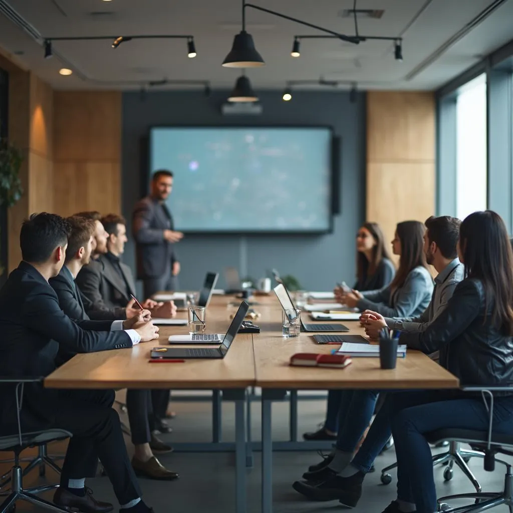 Formación interna del equipo de consultores